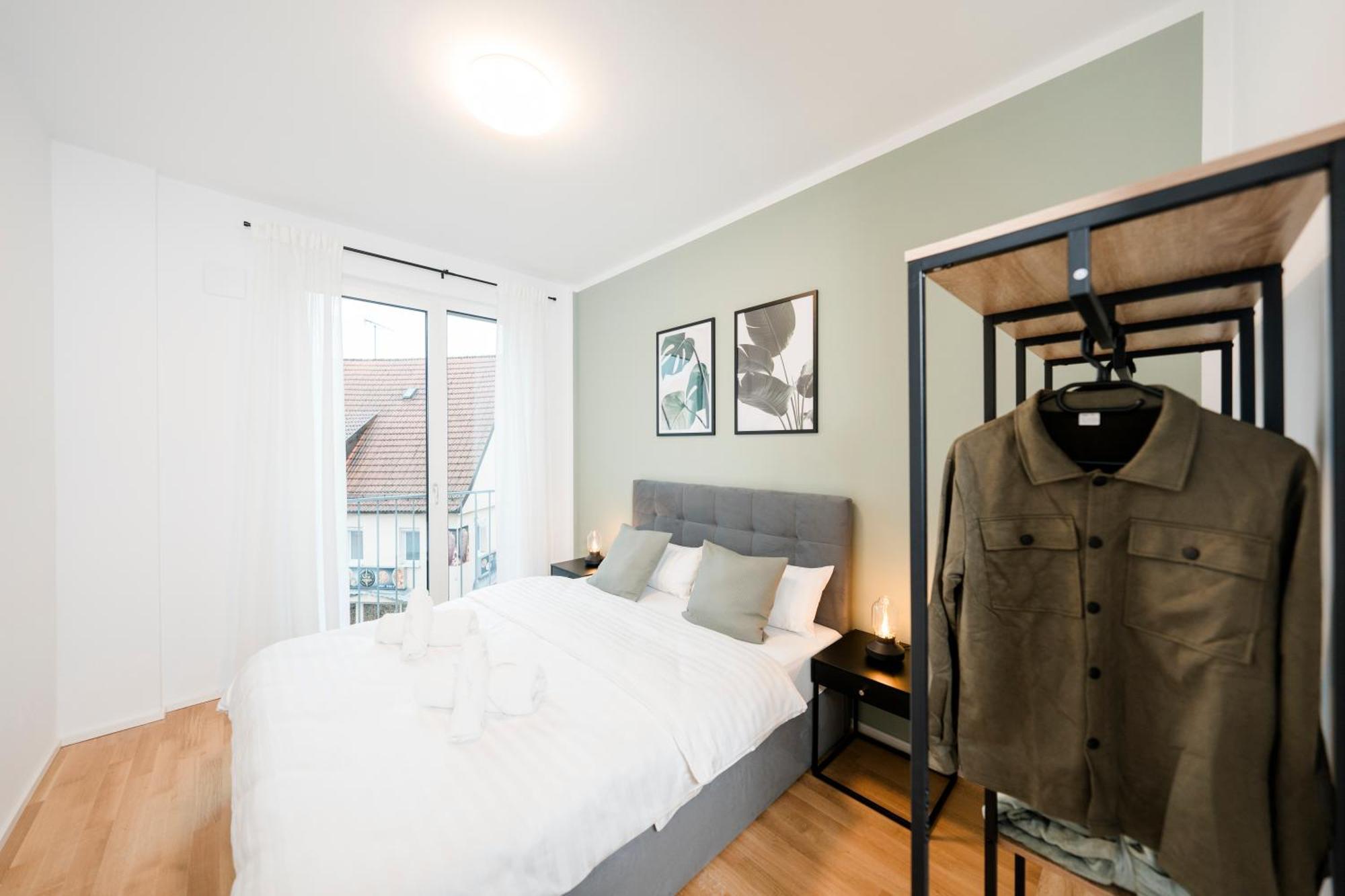 Kocasa-Apartments 02, Design, City-Center Boeblingen, Stellplatz, Balkon, Waipu-Tv Exteriör bild